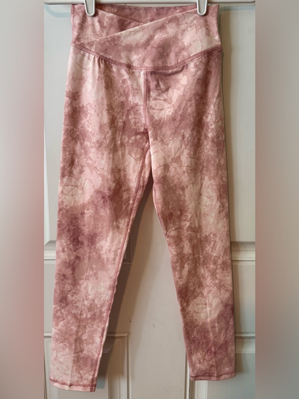 Old Navy Mauve Pink Tie-Dye Kids Leggings